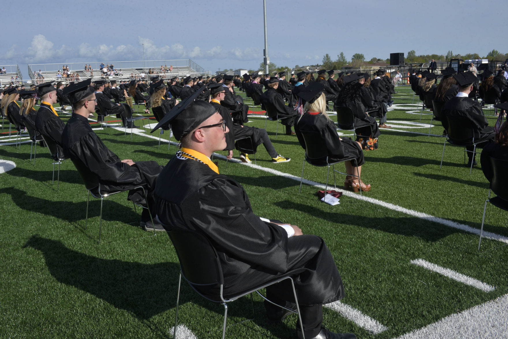 Mandan High School graduation